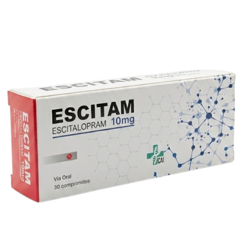 ESCITAM ESCITALOPRAM 10MG TAB X 30